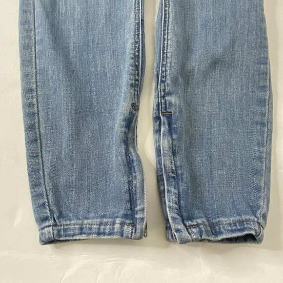 Pistola Women's size 28 Skinny Stretch Blue Jeans Ankle Zippers Destroyed - Picture 5 of 10